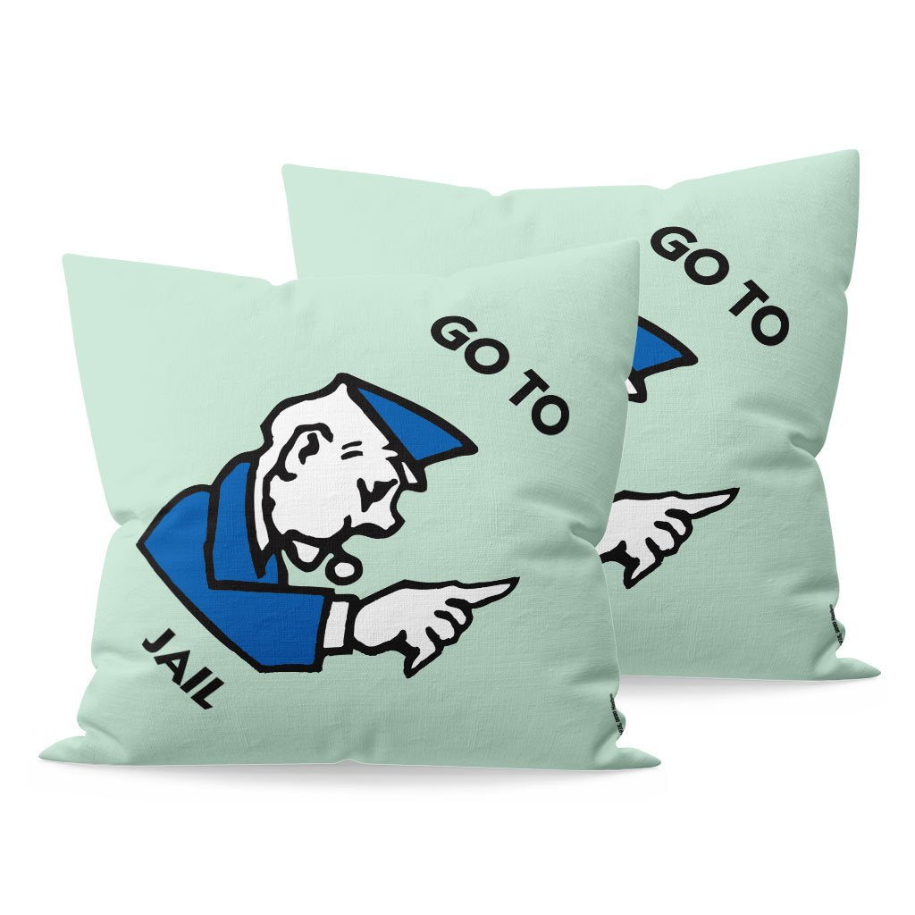 Go to Jail Square - Fibre Filled Cushion