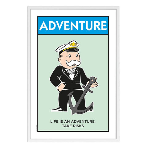 Motivational Adventure - 61x40cm Art Print