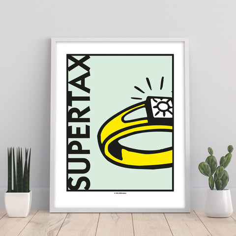 Monopoly Supertax - 11X14inch Premium Art Print