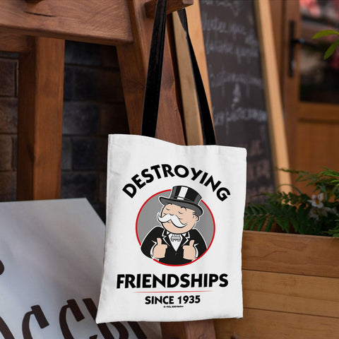 Destroying Friendships Thumbs Up Tote Bag