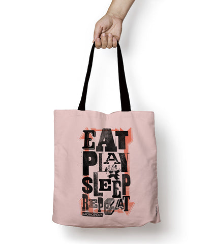 Eat, Play, Sleep Tote Bag