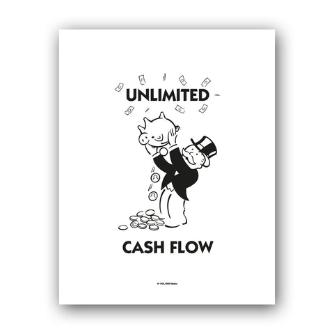 Unlimited Cash Flow 11x14inch Art Print