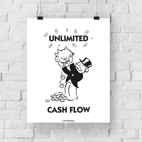 Monopoly Unlimited Cash Flow - 11X14inch Premium Art Print