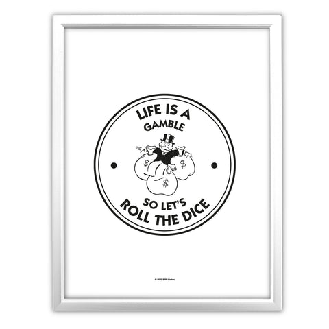 Life is a Gamble 11x14inch Art Print