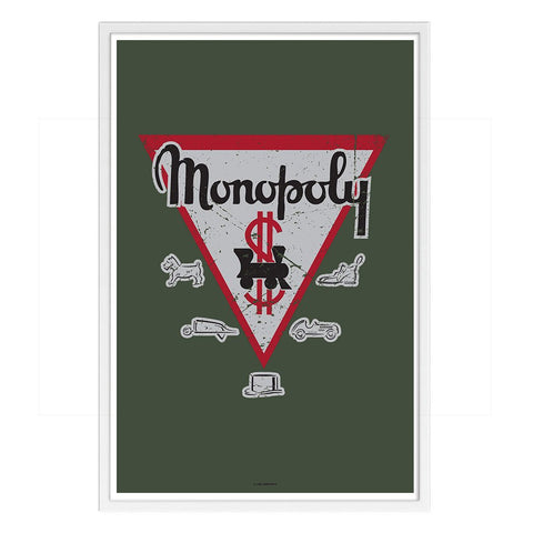 Monopoly Logo Vintage - 61x40cm Art Print