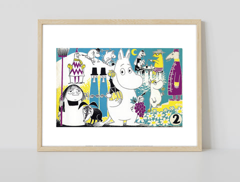 2 Moomin - 11X14inch Premium Art Print
