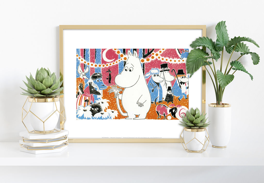 6 Moomin - 11X14inch Premium Art Print