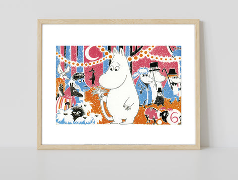 6 Moomin - 11X14inch Premium Art Print