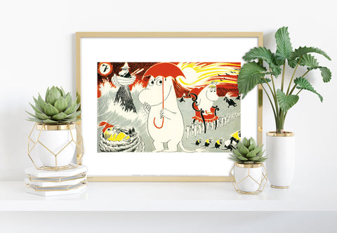 7 Moomin - 11X14inch Premium Art Print