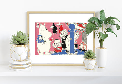 8 Moomin - 11X14inch Premium Art Print