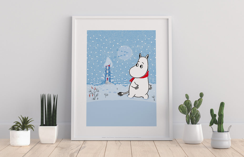 Moomin - Snork Maiden In The Snow - 11X14inch Premium Art Print