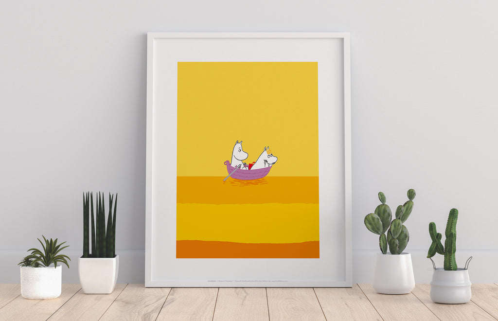 Moomintroll With Moominmamma - 11X14inch Premium Art Print