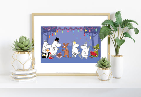 Moomin Party - 11X14inch Premium Art Print