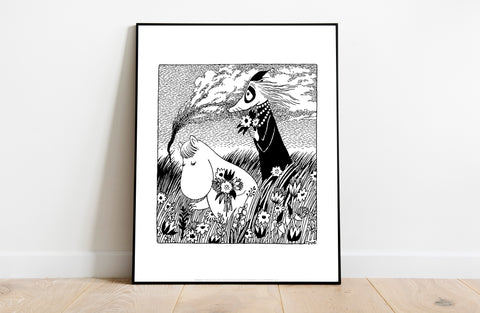 Moomin - Moominmamma And Fillyjonk - Premium Art Print