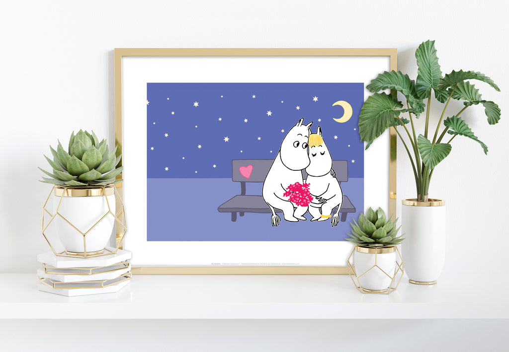 Moomin Love - 11X14inch Premium Art Print