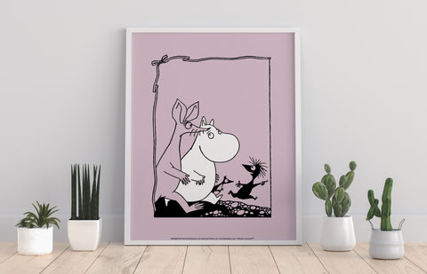 Sniff And Moomintroll - 11X14inch Premium Art Print