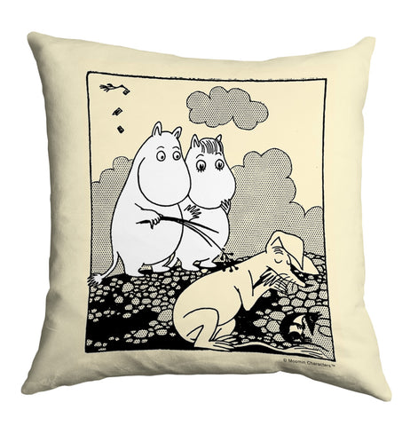 MOOMIN110: Moomin Sleeping Sniff. 11x14 Framed Print
