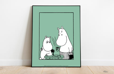 Moominmamma With Moomintrool With Cup Of Tea - Art Print