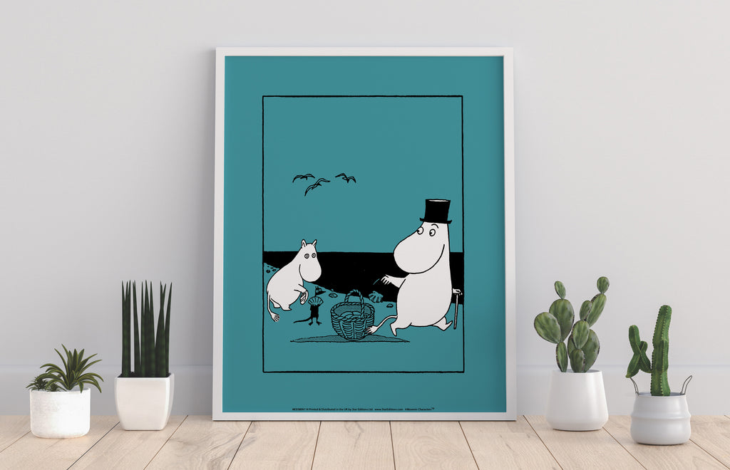 Moomin - Moominmamma And Snorkmaiden - Premium Art Print