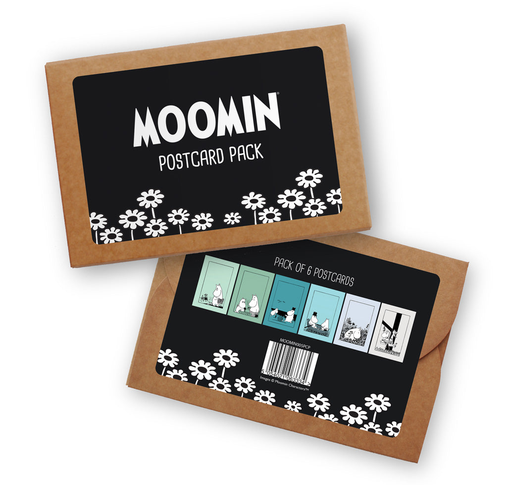 MOOMIN005PCP: Moomin Postcard Pack Blue