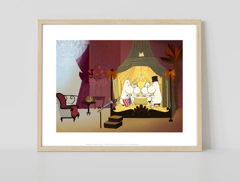 Moomin Tea Party - 11X14inch Premium Art Print