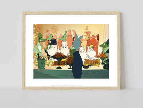 Moomin Ball - 11X14inch Premium Art Print