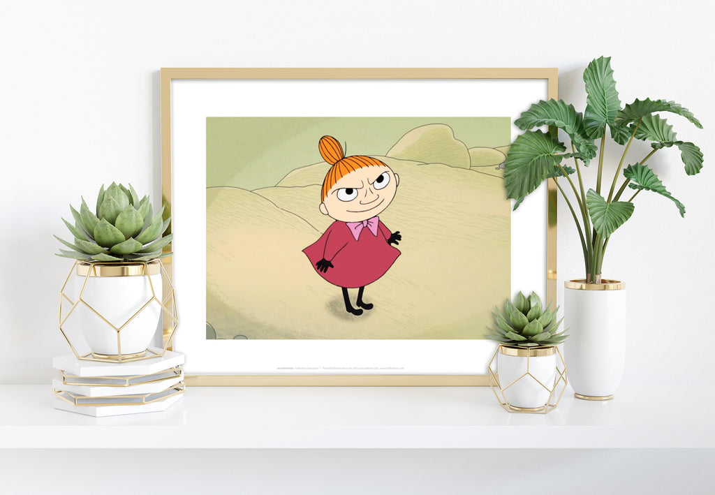 Moomin - Little My On A Hill - 11X14inch Premium Art Print