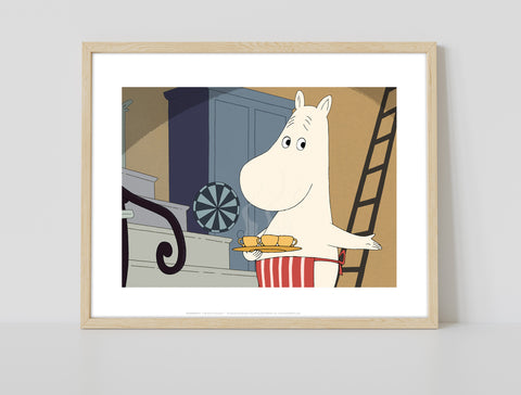 Moomin Made Tea - 11X14inch Premium Art Print