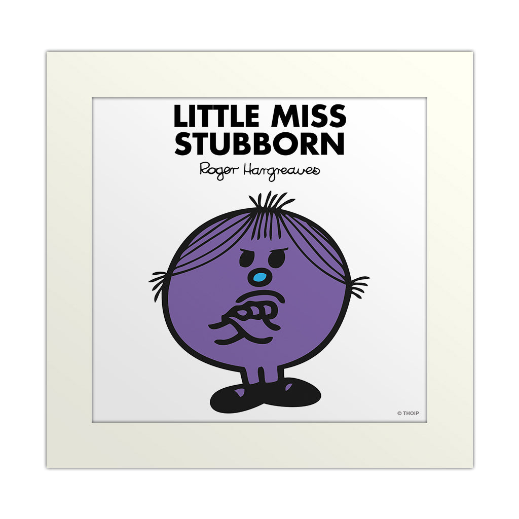 An image Of Little Miss Stubborn