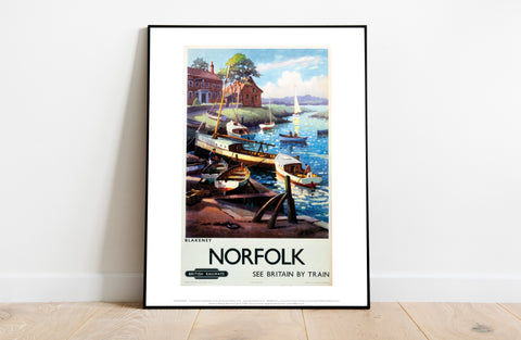 Blakeney Boats Norfolk - 11X14inch Premium Art Print