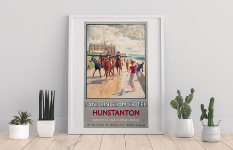 Sandringham Hotel Hunstanton - 11X14inch Premium Art Print