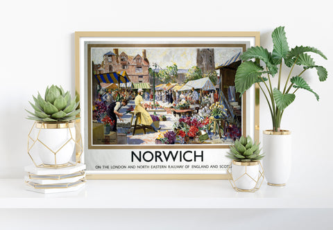 Norwich Market - 11X14inch Premium Art Print