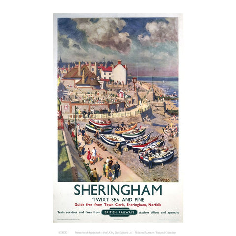 Sheringham 24" x 32" Matte Mounted Print