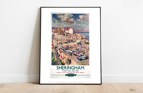Sheringham - Twixt Sea And Pine - 11X14inch Premium Art Print