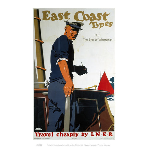 East Coast Types 24" x 32" Matte Mounted Print