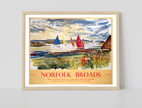 Norfolk Broads - 11X14inch Premium Art Print