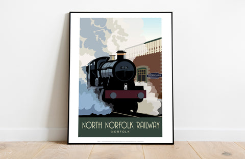 North Norfolk Railway - Sheringham - Premium Art Print