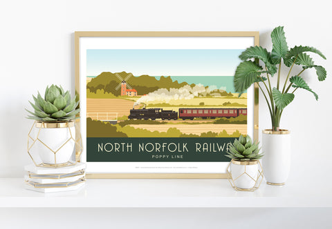 North Norfolk Railway - 11X14inch Premium Art Print
