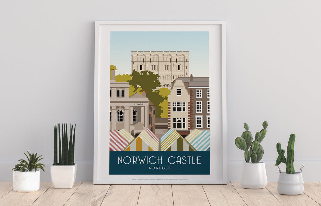 Norwich Castle - 11X14inch Premium Art Print