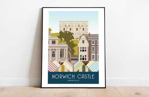 Norwich Castle - 11X14inch Premium Art Print