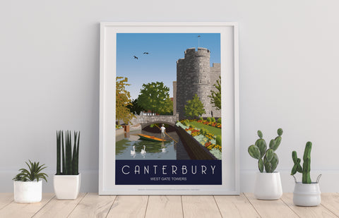 Canterbury - Westgate Towers - 11X14inch Premium Art Print