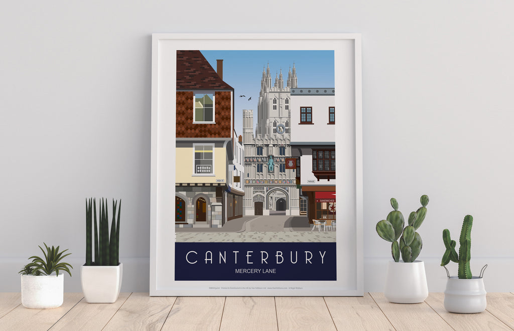 Canterbury - Mercery Lane - 11X14inch Premium Art Print