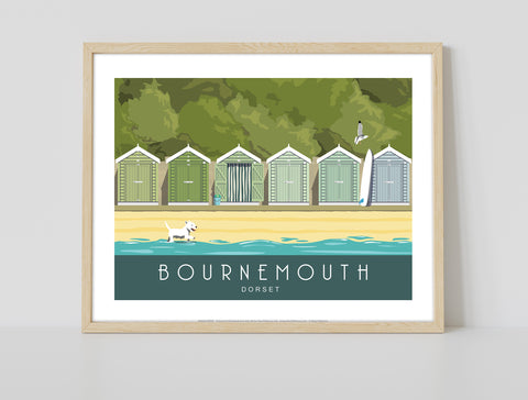 Bournemouth, Dorset - 11X14inch Premium Art Print