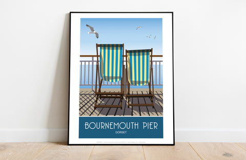 Bournemouth Pier - 11X14inch Premium Art Print