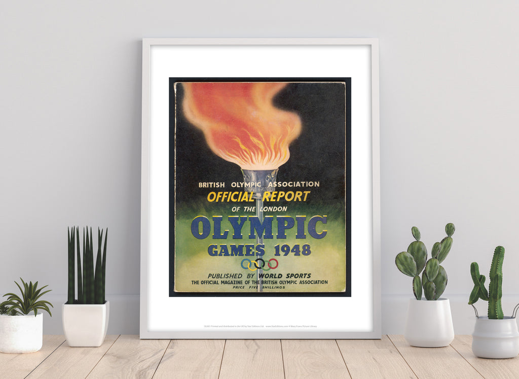Olympic Games 1948 - 11X14inch Premium Art Print