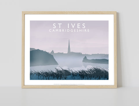 St Ives, Cambridgeshire By Artist Richard O'Neill Art Print