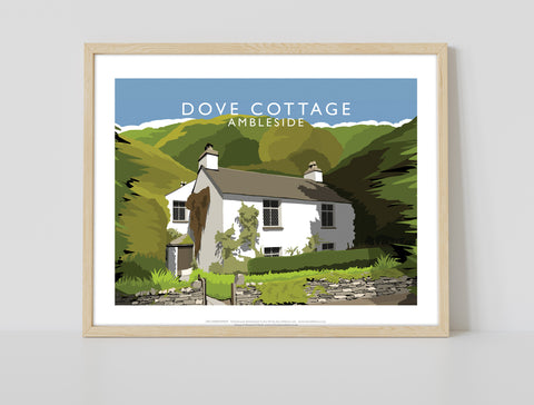 Dove Cottage, Ambleside By Artist Richard O'Neill Art Print