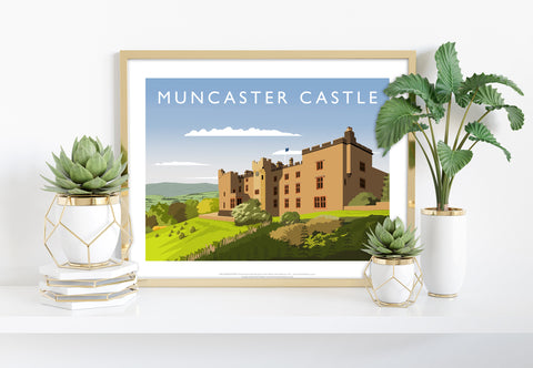 Muncaster Castle, Cumbria - 11X14inch Premium Art Print