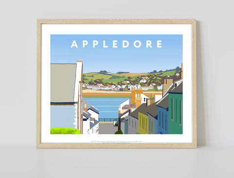 Appledore By Artist Richard O'Neill - Premium Art Print
