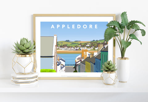 Appledore By Artist Richard O'Neill - Premium Art Print